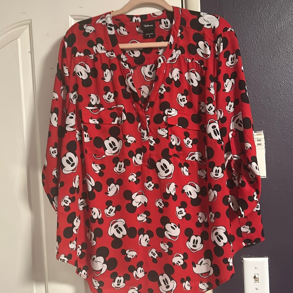 Torrid Harper 2 Disney Mickey Blouse